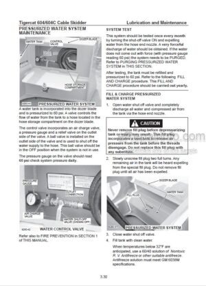 Photo 2 - Tigercat 604 604C Service Manual Cable Skidder 26695A