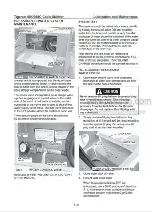 Photo 3 - Tigercat 604 604C Service Manual Cable Skidder 26695A