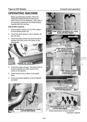 Photo 5 - Tigercat 630B Operators Manual Skidder 13061A