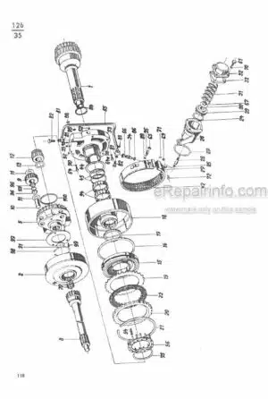 Photo 1 - Zetor 8011 8045 12011 12045 16045 Spare Parts Catalog Tractor