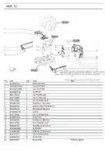 Photo 2 - Ammann AMX10 Parts Catalog Mini Excavator GER