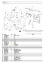 Photo 4 - Ammann AMX22 Parts Catalog Mini Excavator GER