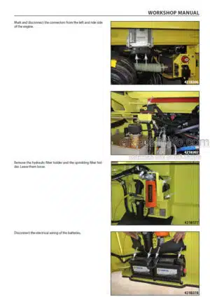 Photo 1 - Ammann ARP95 Workshop Manual Tandem Roller PIN3026131