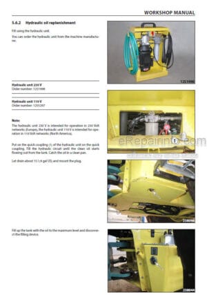 Photo 3 - Ammann ARS150 Workshop Manual Single Drum Roller PIN3009982