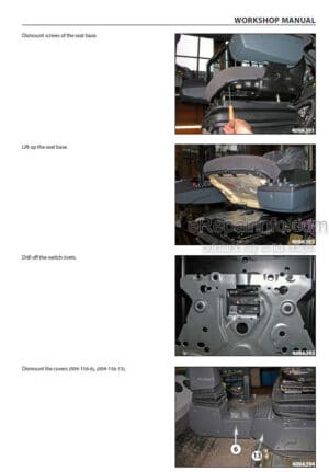 Photo 6 - Ammann ARX90 Workshop Manual Articulated Tandem Roller PIN3008235