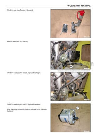 Photo 3 - Ammann ARX110 Workshop Manual Articulated Tandem Roller PIN3008839