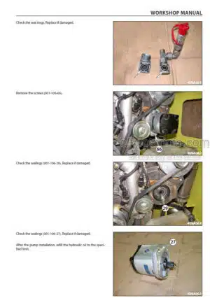 Photo 4 - Ammann ARX110 Workshop Manual Articulated Tandem Roller PIN3008839
