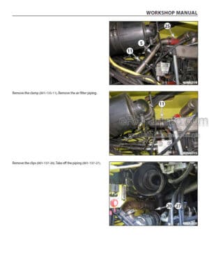 Photo 11 - Ammann ARX110 Workshop Manual Articulated Tandem Roller PIN3001280