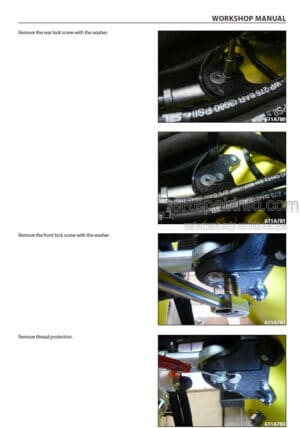 Photo 11 - Ammann ARX23-2 ARX26-2 Workshop Manual Light Tandem Roller PIN3033758 PIN3033765
