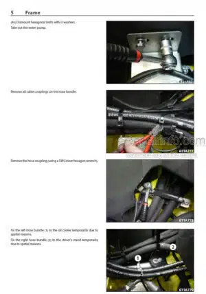 Photo 3 - Ammann ARX36-2 ARX40-2 ARX45-2 Workshop Manual Light Tandem Roller PIN3004563 PIN3006302 PIN3004985