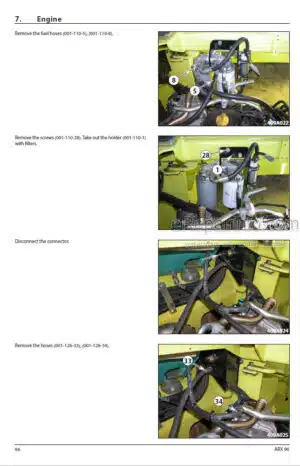 Photo 11 - Ammann ARX90 Workshop Manual Articulated Tandem Roller From SN4122031