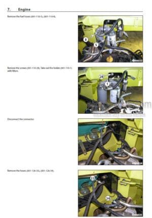 Photo 9 - Ammann ARX90 Workshop Manual Articulated Tandem Roller From SN4122045