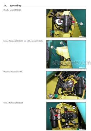 Photo 7 - Ammann ARX90 Workshop Manual Articulated Tandem Roller PIN3001287