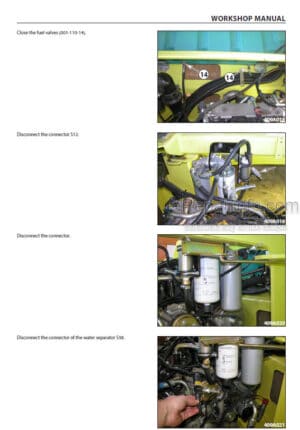 Photo 12 - Ammann ARX90 Workshop Manual Articulated Tandem Roller PIN3008232