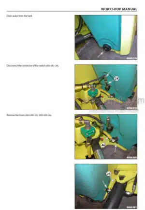 Photo 6 - Ammann ARX90 Workshop Manual Articulated Tandem Roller PIN3043529