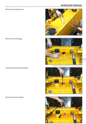 Photo 3 - Ammann ASC130 Workshop Manual Single Drum Roller PIN3001329