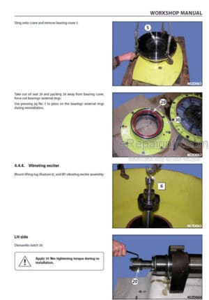 Photo 3 - Ammann AV130X Workshop Manual Articulated Tandem Roller From SN00029