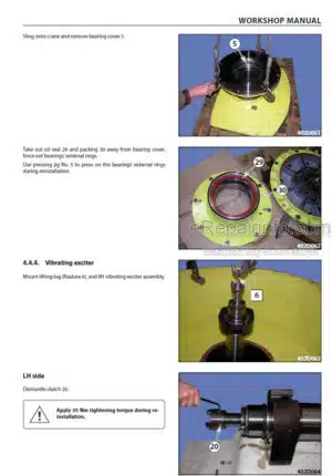 Photo 9 - Ammann AV130X Workshop Manual Articulated Tandem Roller From SN00029