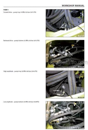 Photo 7 - Ammann AV130X Workshop Manual Articulated Tandem Roller From SN4022001