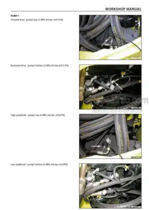 Photo 1 - Ammann AV130X Workshop Manual Articulated Tandem Roller From SN4022071
