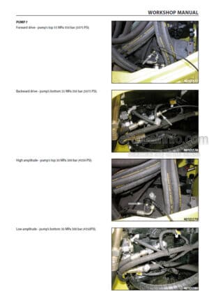 Photo 1 - Ammann AV130X Workshop Manual Articulated Tandem Roller From SN4022095