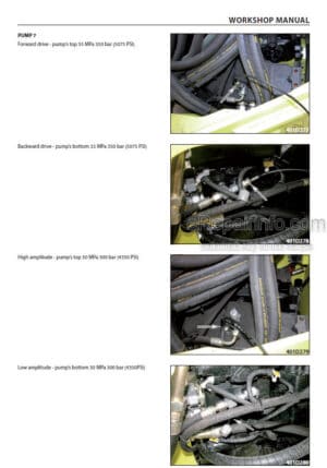 Photo 10 - Ammann AV130X Workshop Manual Articulated Tandem Roller From SN4022103