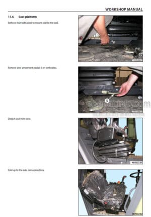 Photo 12 - Ammann AV70X Workshop Manual Articulated Tandem Roller From SN4062029