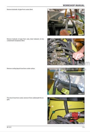 Photo 2 - Ammann AV70X Workshop Manual Articulated Tandem Roller From SN4062046