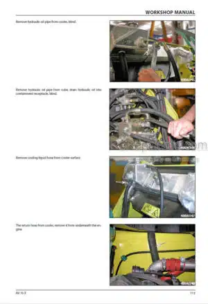 Photo 5 - Ammann AV70X Workshop Manual Articulated Tandem Roller From SN4062046