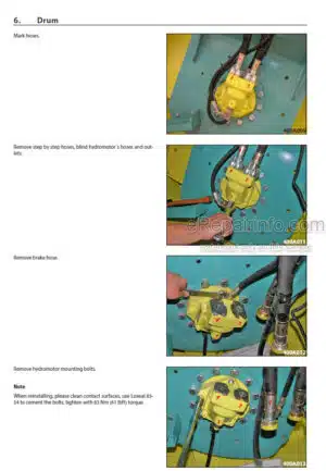 Photo 2 - Ammann AV70X Workshop Manual Articulated Tandem Roller PIN3003159