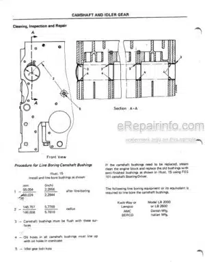 Photo 11 - Case 1255 1455 Workshop Manual Tractor 8-59030