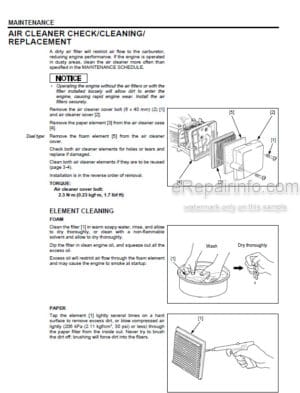 Photo 10 - Honda GXR120T GXR120RT Owners Manual Engine ENG