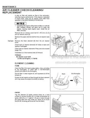 Photo 3 - Honda GXR120T GXR120RT Owners Manual Engine ENG