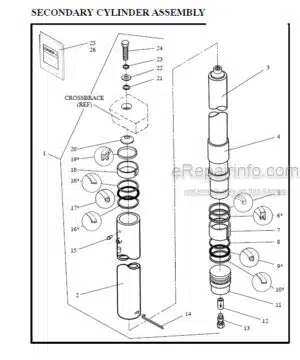 Photo 6 - Manitou 1000 Series Parts Manual 3 Stage Mast R379