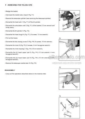 Photo 7 - Manitou 120AETLC2 3D Repair Manual Work Platform 547404EN