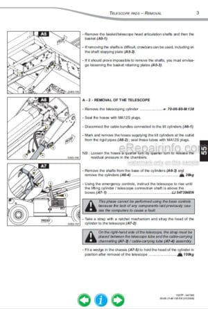 Photo 10 - Manitou 150TP Repair Manual Work Platform 547385
