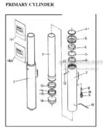 Photo 2 - Manitou 1700 Series Parts Manual 3-Stage Mast R109