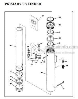 Photo 1 - Manitou 4400 Series Parts Manual 3-Stage Mast R276