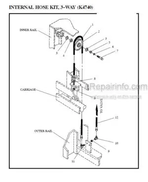 Photo 5 - Manitou 4800 Series Parts Manual 3-Stage Mast R382