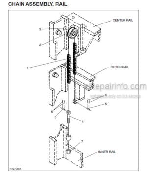 Photo 2 - Manitou 4800 Series Parts Manual 3-Stage Mast R382