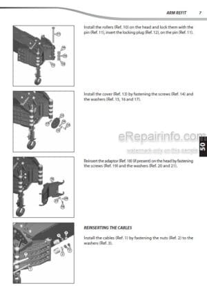 Photo 6 - Manitou 4T CH4 Repair Manual Cylinder Handler 647166EN