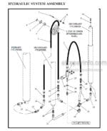 Photo 2 - Manitou 5500 Series Parts Manual 4-Stage Mast R373