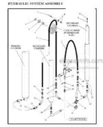 Photo 2 - Manitou 5500 Series Parts Manual 4-Stage Mast R373
