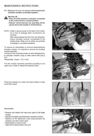 Photo 7 - Manitou M26-2T To M70T PS Repair Manual Forklift