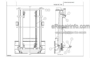 Photo 3 - Manitou 805348 MSI50H Parts Manual 2-Stage Mast 806872
