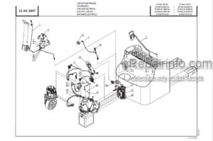 Photo 6 - Manitou ES410FR AC To ES412FR SL AC Parts Catalogue Forklift CD647383
