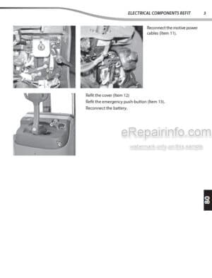 Photo 2 - Manitou ES504GPF ES507GPF ES510GPF Repair Manual Forklift 647167EN