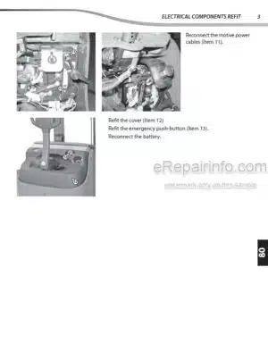 Photo 2 - Manitou HSE07 HSE10 Repair Manual Gearbox 647409EN