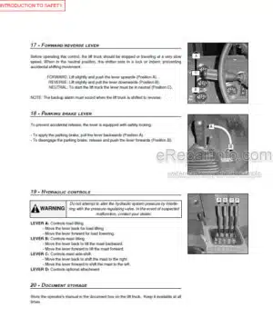 Photo 6 - Manitou MHT860 Evolution E3 Operators Service Manual Telehandler 648434AS