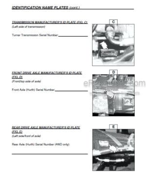 Photo 11 - Manitou M2-30C To M2-50PS Operators Service Manual Forklift